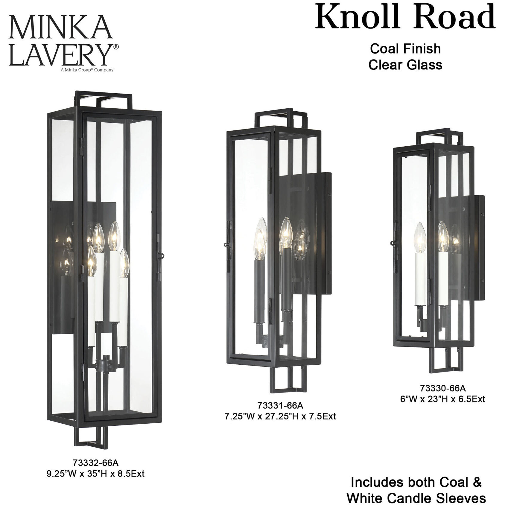 Knoll Road 4 Light 27.13 inch Coal Outdoor Wall Mount, Great Outdoors